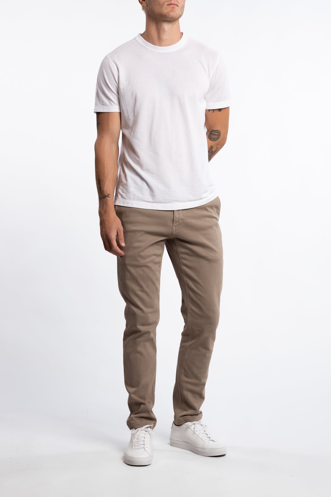 Benni Regular Fit Chinos Beige