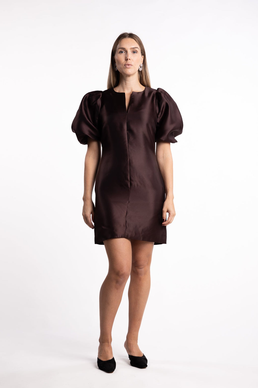 Rosie Dress - Dark Brown