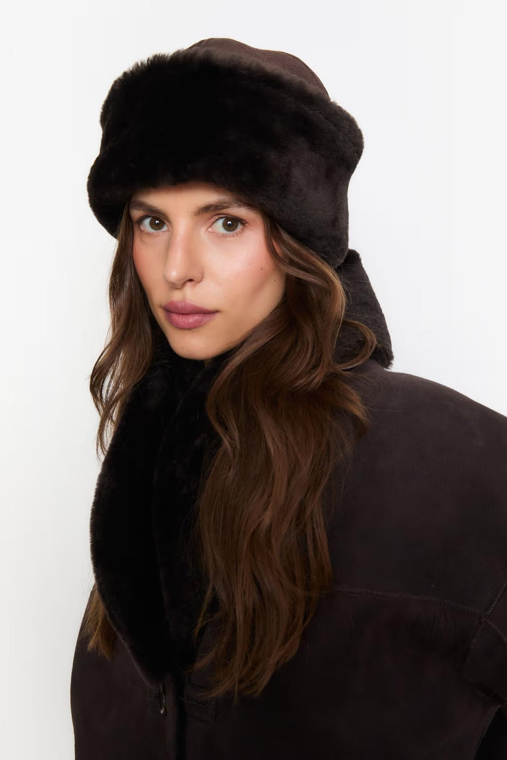 Azta Beanie - Dark brown