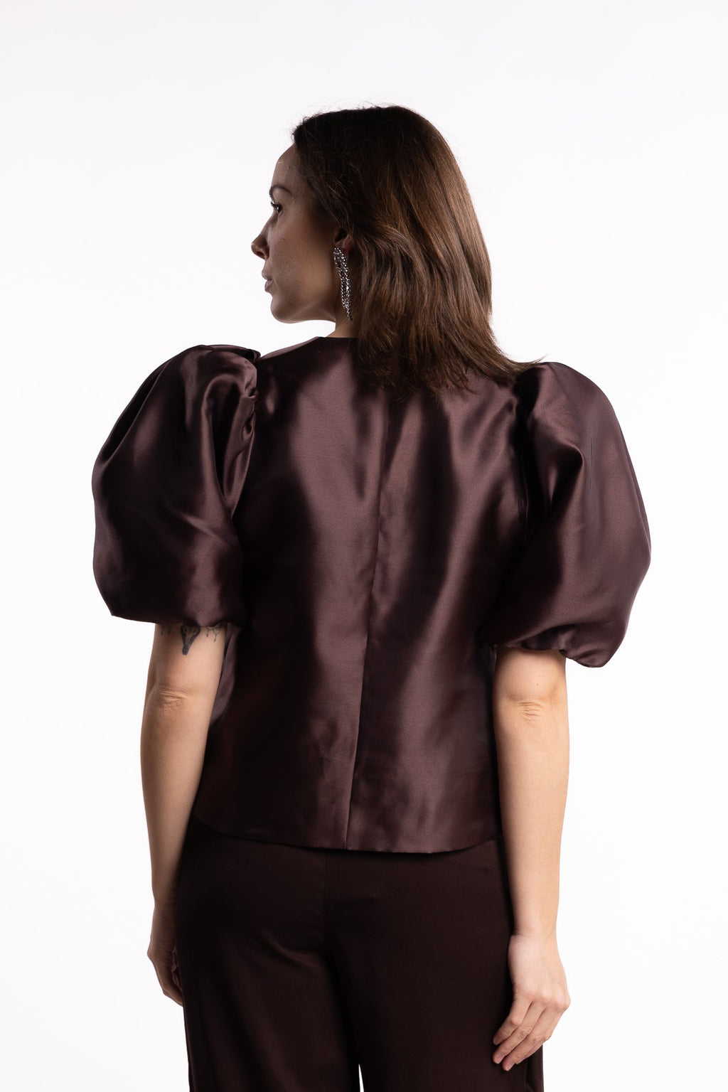 Maeve Blouse - Dark Brown