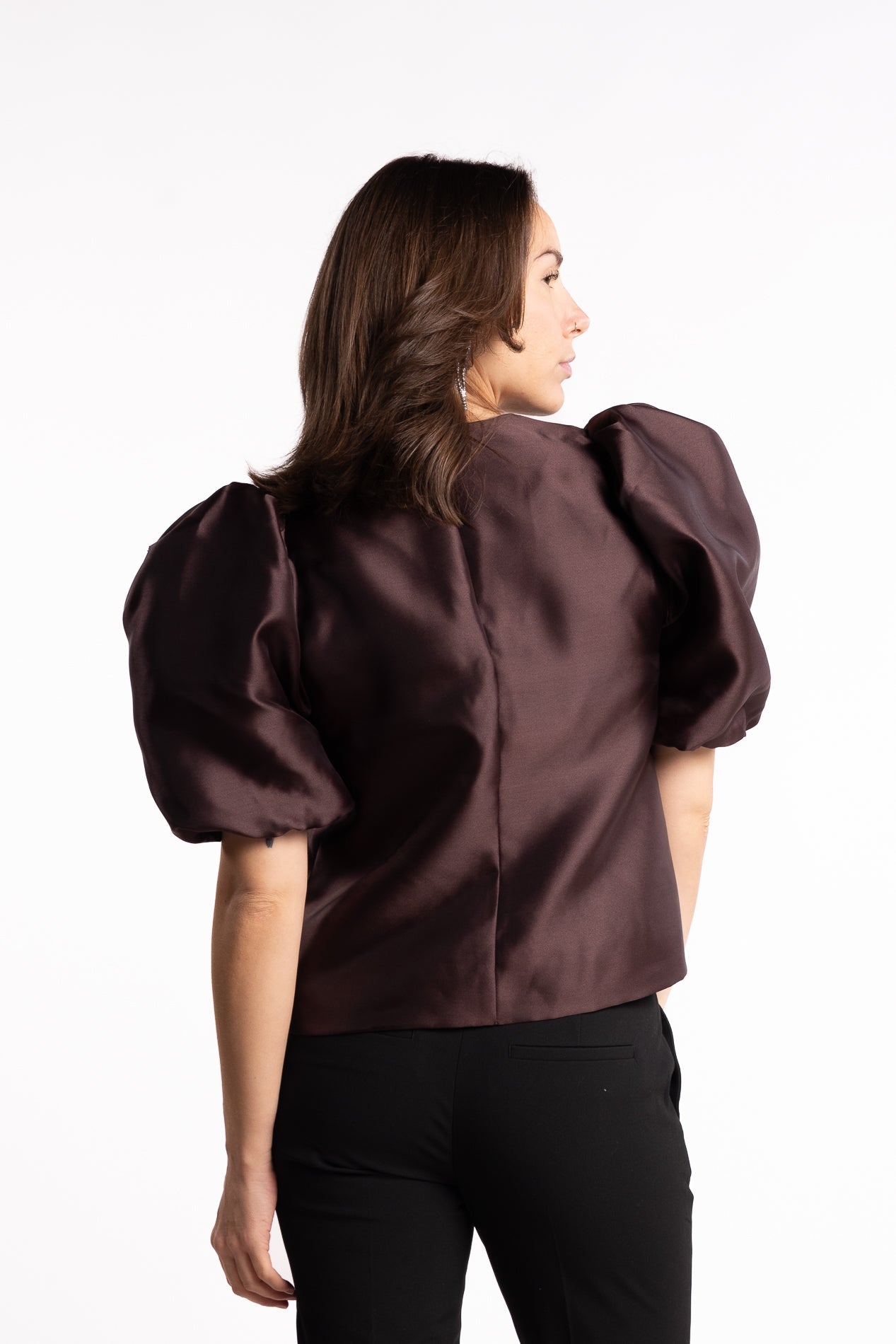 Maeve Blouse - Dark Brown