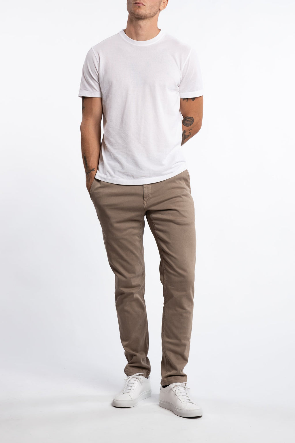 Benni Regular Fit Chinos Beige